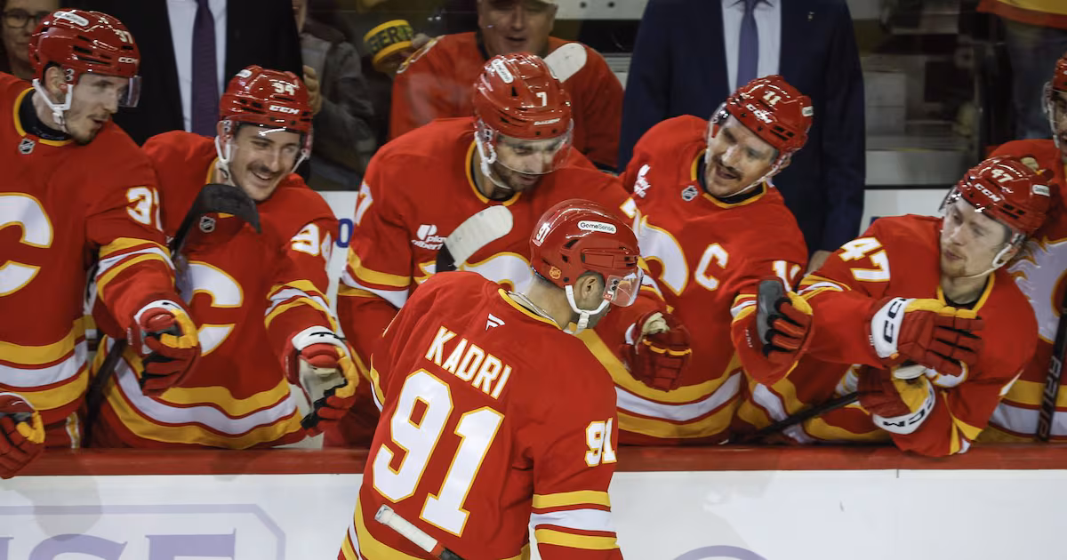 Kadri nets shootout winner as Flames hold off Stars for victory