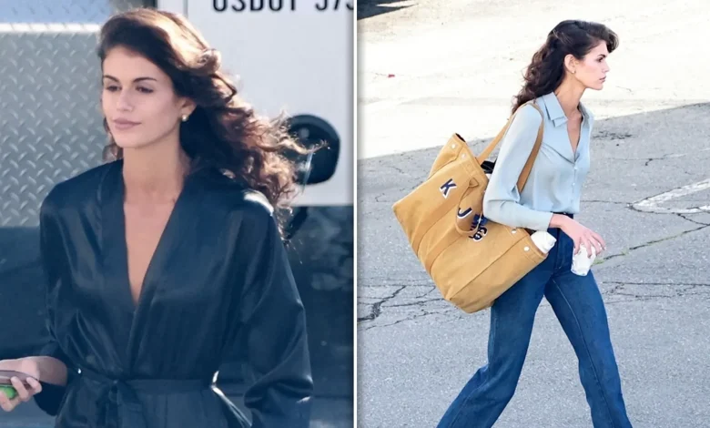 Kaia Gerber is Mom Cindy Crawford's Twin in First Look at New '80s Show