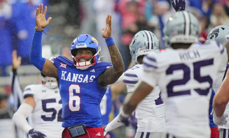 Kansas QB Jalon Daniels and his mom made a deal. He’s more than living up to it