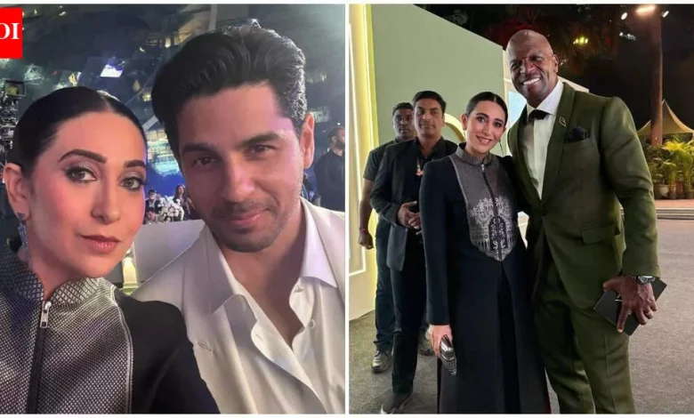Karisma Kapoor Shines Amid Inheritance Dispute with Heartwarming Moment with Terry Crews