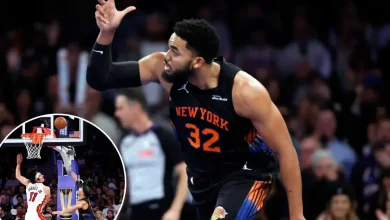 Karl-Anthony Towns, Landry Shamet power Jalen Brunson-less Knicks past Heat with masterful gems