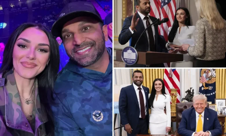 Kash Patel hits back at attacks on ‘country music sensation’ girlfriend Alexis Wilkins