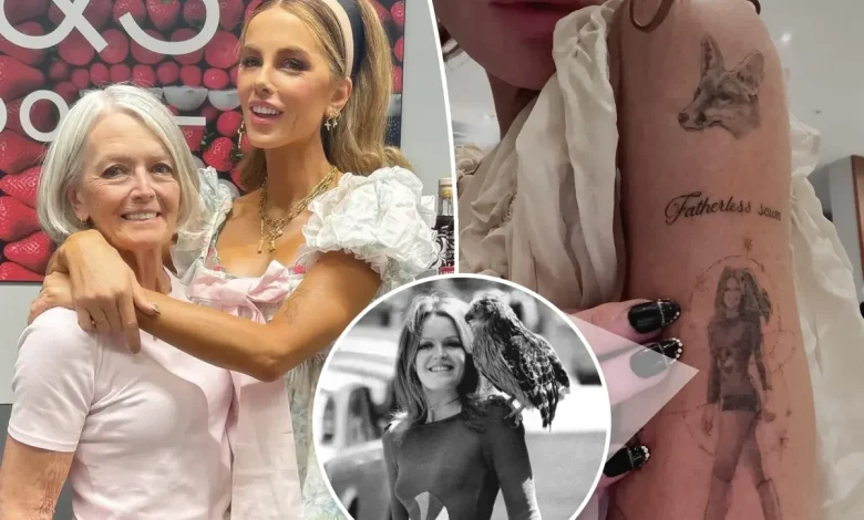Kate Beckinsale honors late mother with sweet tattoo tribute