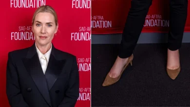 Kate Winslet Frames Her SAG-AFTRA Career Retrospective With Jimmy Choo’s Kitten Heel Romy Pump