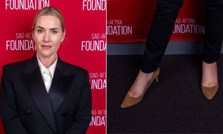 Kate Winslet Frames Her SAG-AFTRA Career Retrospective With Jimmy Choo’s Kitten Heel Romy Pump