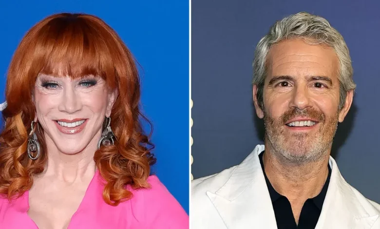 Kathy Griffin Reacts to Andy Cohen's Reveal They Were Emailing