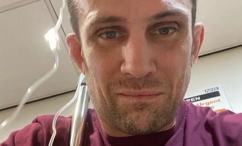 Katie Price's ex-husband Alex Reid rushed to hospital with suspected bleed on brain