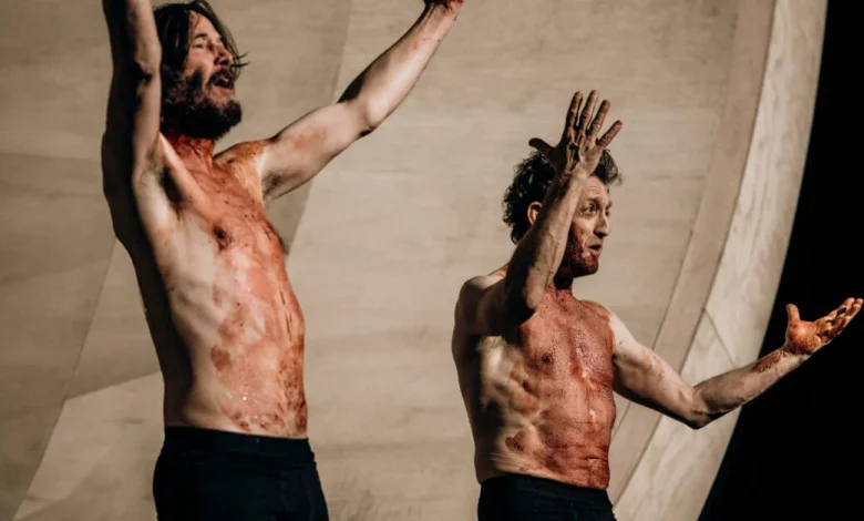 Keanu Reeves and Alex Winter as Tom Francis, Jonathan Groff as Lea Michele, and Other Broadway Stars' Halloween Costumes