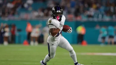 Keaton Mitchell player props odds, tips and betting trends for Week 10 | Ravens vs. Vikings