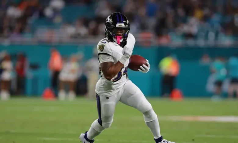 Keaton Mitchell player props odds, tips and betting trends for Week 10 | Ravens vs. Vikings