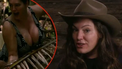 Kelly Brook enjoys jungle swim as I'm A Celebrity fans joke: 'Ratings down, put Kelly in a bikini!'
