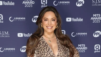 Kelly Brook's animal print dress is the update to leopard print we've been waiting for