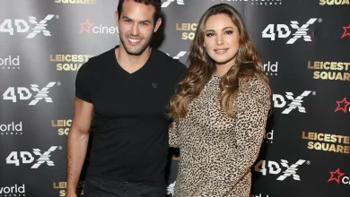 Kelly Brook's husband breaks silence on her jungle shower and row with Jack