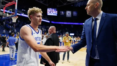 Kentucky basketball guard Collin Chandler 'growing into his game' in Year 2 with Mark Pope