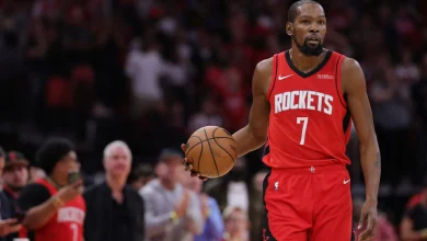 Kevin Durant out of Suns-Rockets game for ‘family matter,’ Phoenix return now on hold
