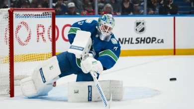 Kevin Lankinen To Start In Goal For The Canucks Tonight Versus The Colorado Avalanche