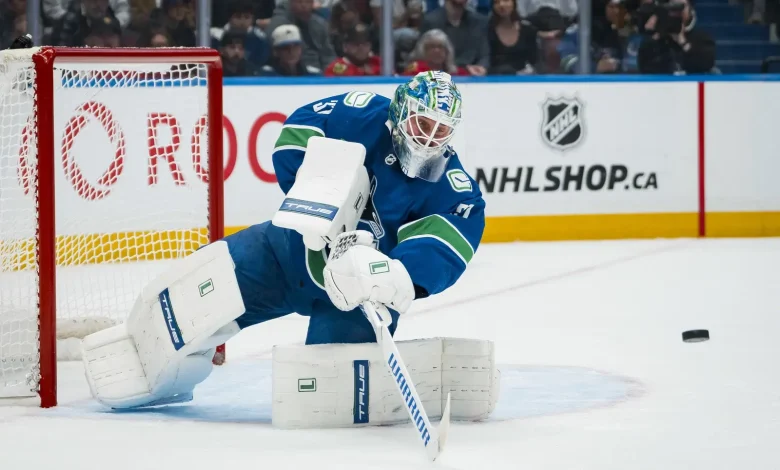 Kevin Lankinen To Start In Goal For The Canucks Tonight Versus The Colorado Avalanche