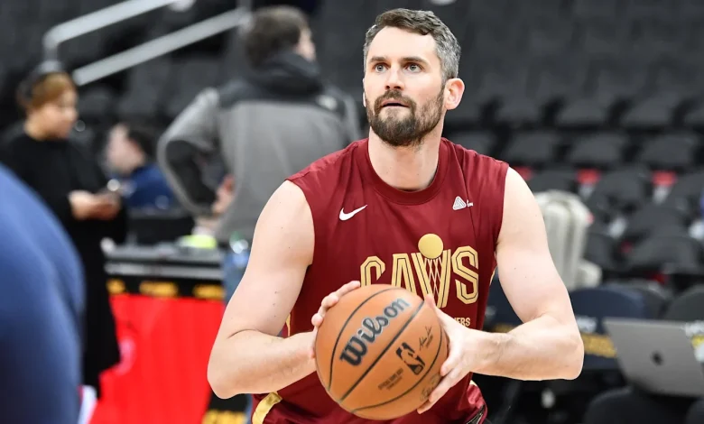 Kevin Love would accept a prestigious award with Cleveland Cavaliers