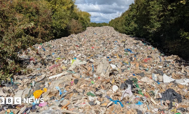 Kidlington waste tip mountain threatens disaster, MP says