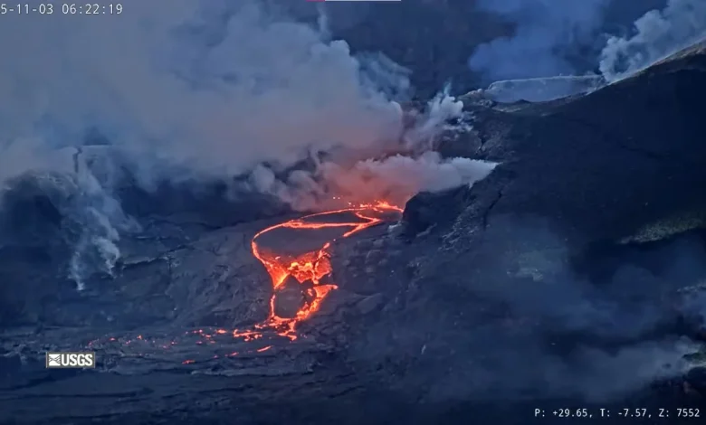 Kīlauea Lava Overflows Build To Eruptive Episode 36