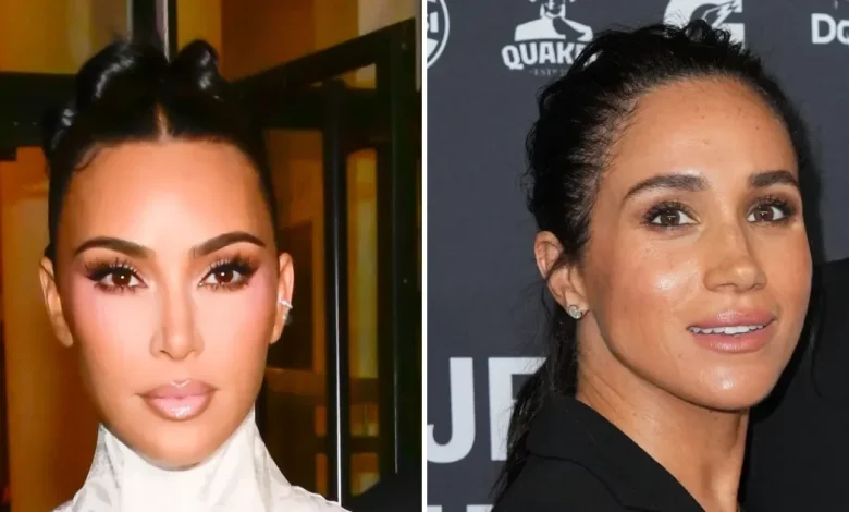 Kim Kardashian Deletes Meghan Markle Photo at Kris Jenner Bash