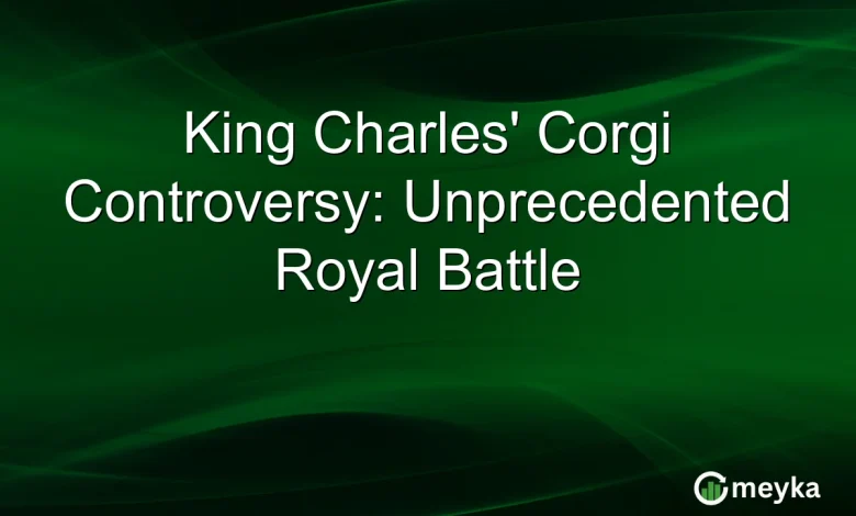 King Charles’ Corgi Controversy: Unprecedented Royal Battle