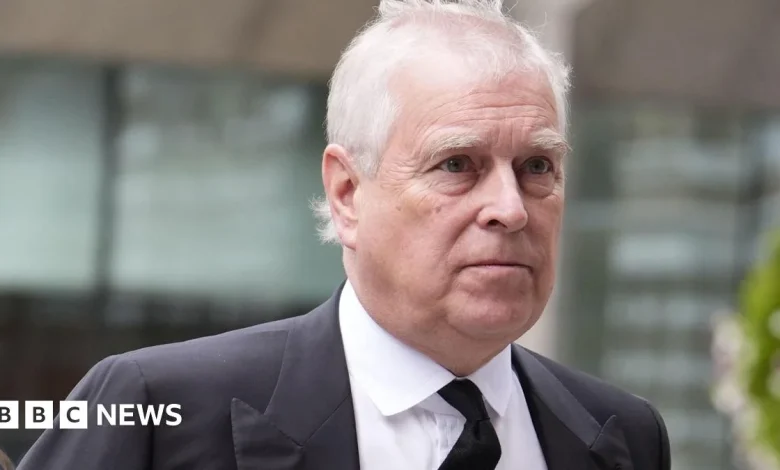 King officially strips Andrew of prince title