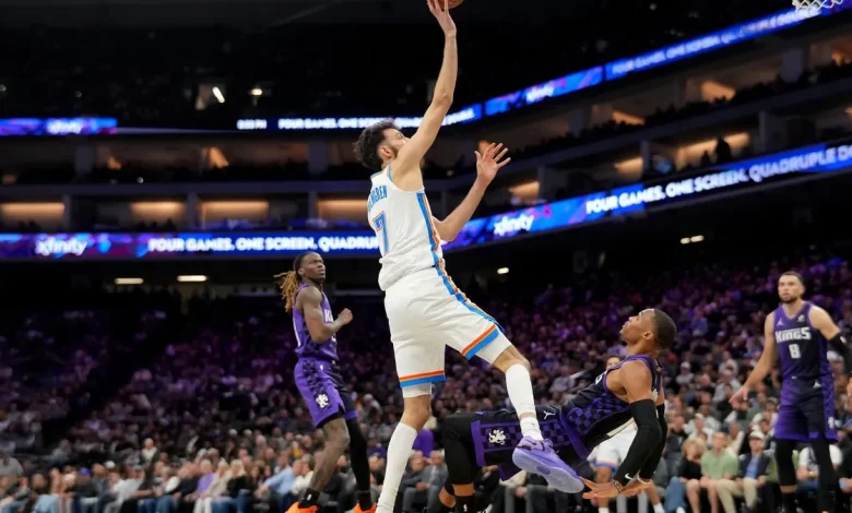Kings vs. Thunder: Live updates, highlights for Wednesday's game