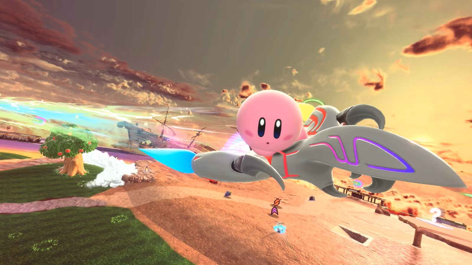 Kirby Air Riders is a chaotically whimsical nod to an easier time