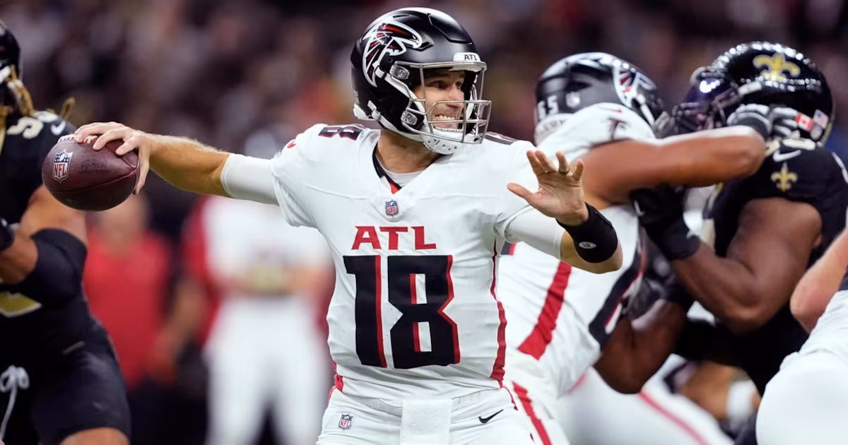 Kirk Cousins’ two touchdown passes help Atlanta Falcons end five-game skid, beat New Orleans Saints