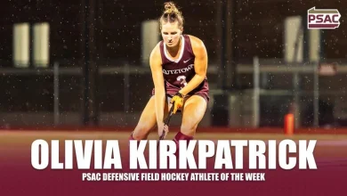 Kirkpatrick goes back-to-back in PSAC Defensive Athlete of the Week awards