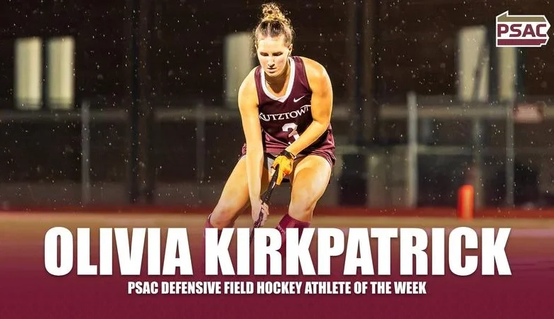 Kirkpatrick goes back-to-back in PSAC Defensive Athlete of the Week awards
