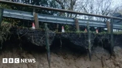 Kirkstone Pass road in Cumbria shut due to 'significant landslip'