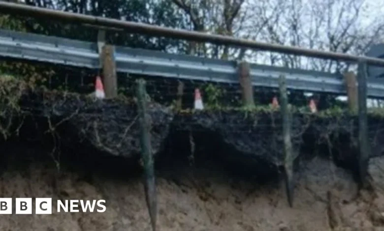 Kirkstone Pass road in Cumbria shut due to 'significant landslip'