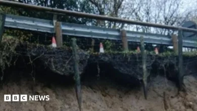 Kirkstone Pass road in Cumbria shut due to 'significant landslip'