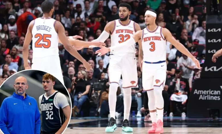 Knicks hoping date with coveted Jason Kidd and his dysfunctional Mavericks brings first road win
