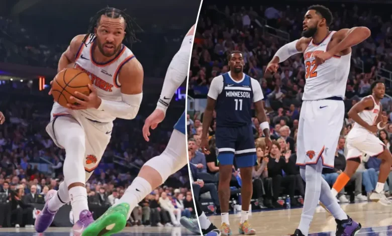 Knicks show clearest sign yet of what ceiling can be with impressive rout of Timberwolves