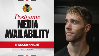 Knight on Bouncing Back | Chicago Blackhawks