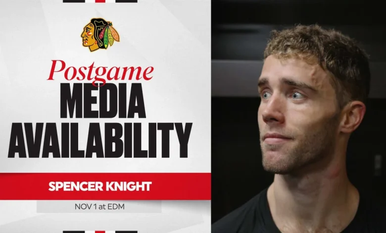 Knight on Bouncing Back | Chicago Blackhawks