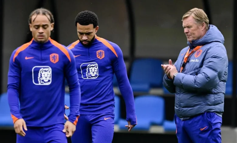 Koeman y Frenkie de Jong, un punto y al Mundial