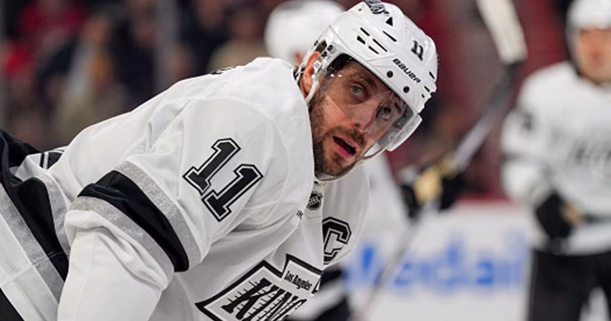 Kopitar hoping to finally score in final trip to Toronto