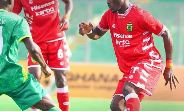 Kotoko maintain unbeaten run after 1–1 draw with Aduana in Kumasi