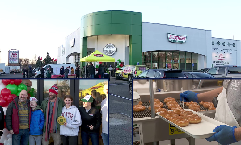 Krispy Kreme opens in Fridley: Minnesotans camp out for doughnuts