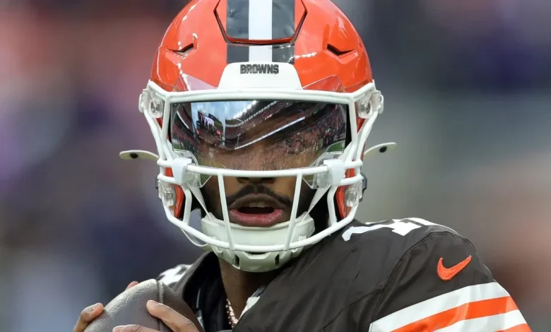 Kyle Hamilton does the Shedeur Sanders 'Watch Celebration' after sacking Browns rookie QB