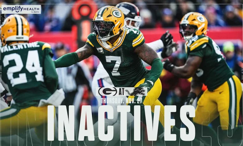 LB Quay Walker out, CB Keisean Nixon in at Detroit | Packers-Lions inactives