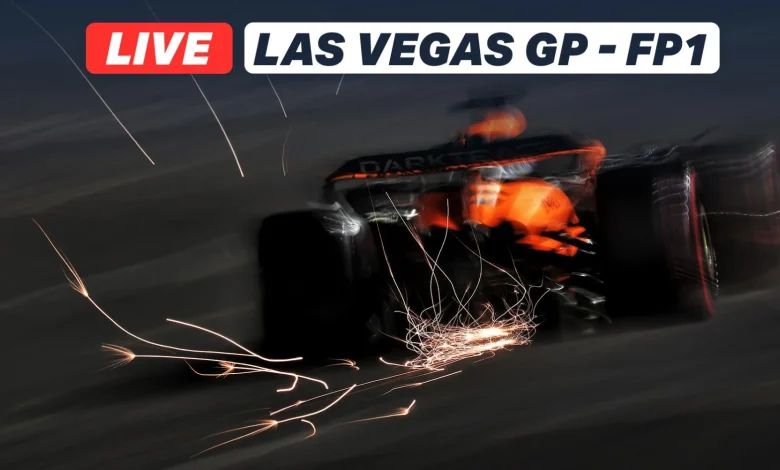 LIVE: 2025 F1 Las Vegas Grand Prix - Free Practice 1
