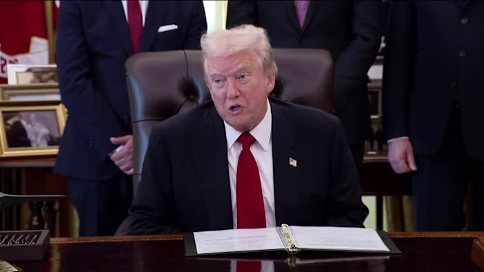 LIVE: President Donald Trump makes announcement from the Oval Office
