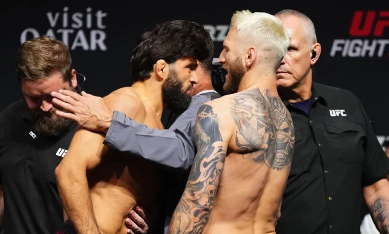 LIVE! UFC Qatar Results: Tsarukyan vs. Hooker
