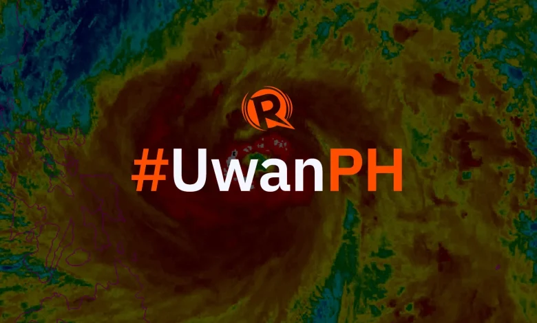 LIVE UPDATES: Typhoon Uwan