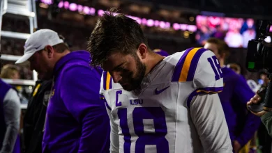 LSU quarterback Garrett Nussmeier benched against Alabama